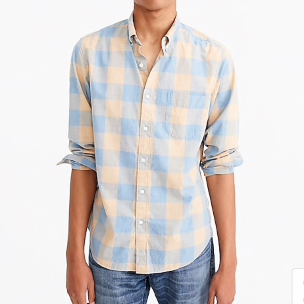 NWOT Jcrew men’s button down shirt xxl